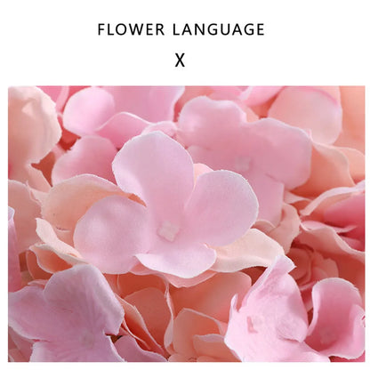 1 bouquet Artificial Silk Peony Hydrangea Flower Home Wedding Party Birthday New Year Valentines Day Floral Decor