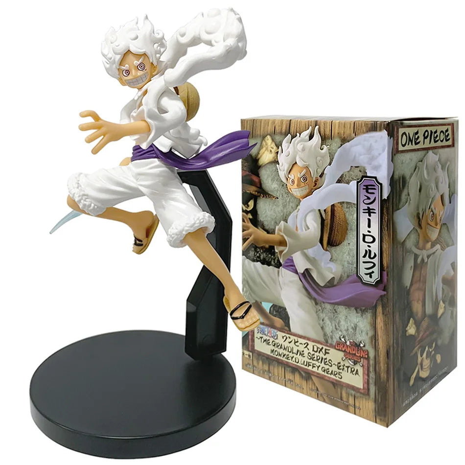 Anime ONE PIECE Figure Toy 18cm Nika Monkey D Luffy Action Figures Dolls Pvc Model Collectible Statue Toy Gift In Stock