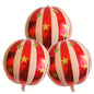 3/6PCS 22inch Striped Star Foil Balloon Home Decoration Balloons KTV Mall School Wedding Christmas Decoration Balloons DIY Gifts