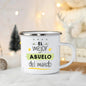 World's Best Dad and Mom Print Coffee Mug Unique Fathers Day Gift and Mothers Day Gifts Drink Wine Juice Tea  Enamel Mug Present