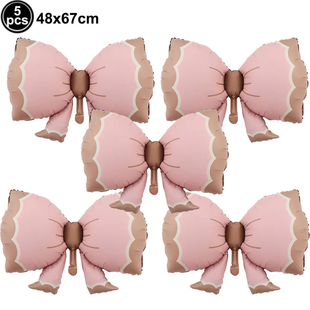 Baby Boy Girl Foil Balloon Gender Reveal Balloon Bear Helium Balloon Baby Shower Gift Kids Birthday Party Wedding Decor Supplies