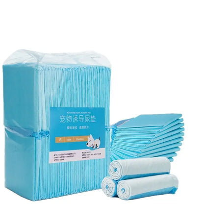 1Pack/20/40/50/100Pcs Super Absorbent Pet Diaper Dog Training Pee Pads Disposable Mat Cat Dog Diapers Quick-dry Surface Mat