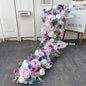 1m 2m Luxury Flower Row Runner Artificial Flowers for Table Centerpiece Wedding Decoration Mix Flowers Backdrop Wall Arches Deco