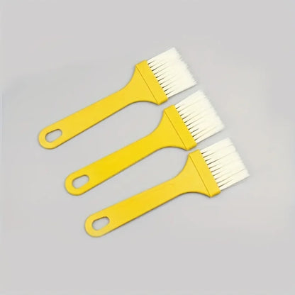 2PC heat-resistant holiday kitchen oil brush, perfect for portable baking brushes used in barbecue, baking, cooking, home