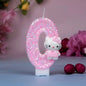 Sanrio Cute Hello Kitty Fun Digital Candles Creative Kawaii  Cartoon Pattern Party Decoration Supplies Birthday Cake Accessories