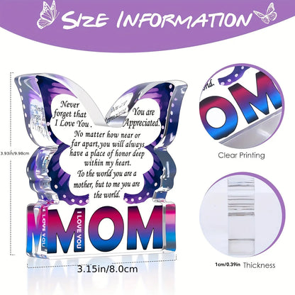 Gifts for Mom from Daughter Son, Birthday Gifts for Mother, I Love You Mom Gifts for Stepmom Mother in law, Best Mom Ever Gifts