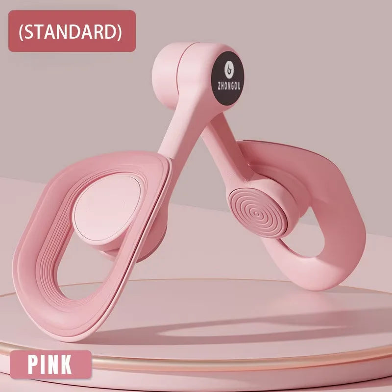 Women Postpartum Repair Pelvic Floor Muscle Leg Clamps Trainer LED Counted Exerciser Beauty Leg Convenient Fitness Equipment