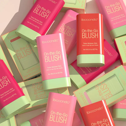 Waterproof High Color Rouge Blusher Cream Stick