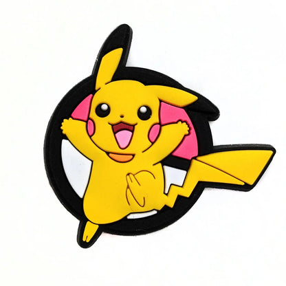 Pokemon Shoe Charms – Gengar, Squirtle & Anime PVC Sandal Buckles for Kids