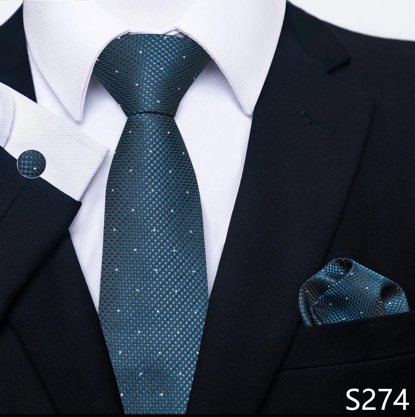 8 cm Tie Pocket Squares Necktie  Set