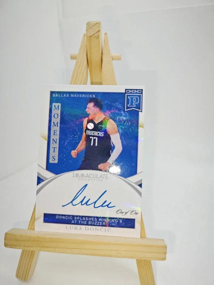 Panini star card James Wembanyama Curry Durant Doncic kobe Signed collectible material card Christmas birthday presents