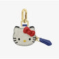 Kawaii High Beauty Hello Kitty Cartoon Personalized Creative Leather Bag Keychain Pendant Fashion Clothing Accessories