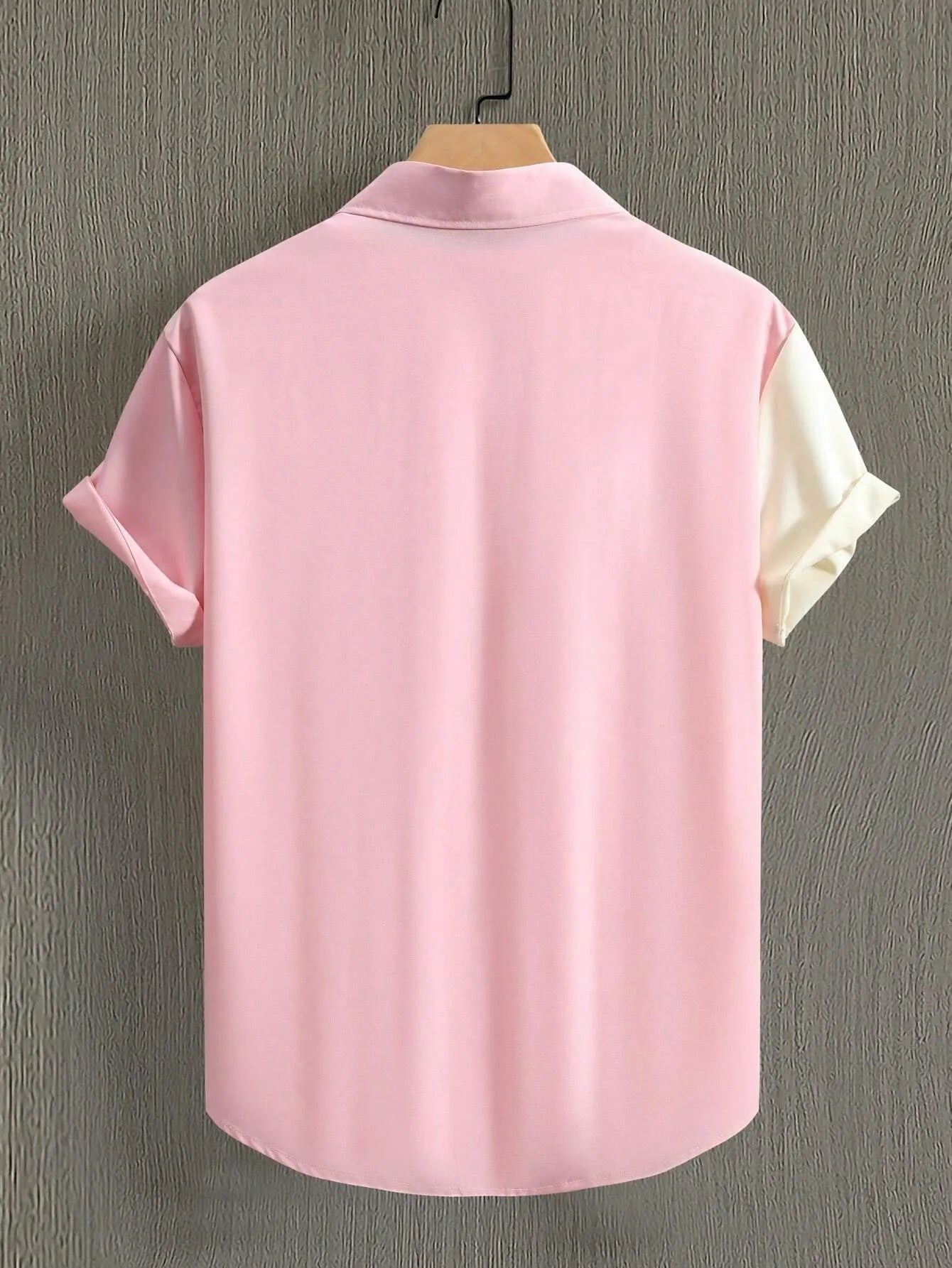 Men's short-sleeved casual comfortable and soft 3D pattern print shirt