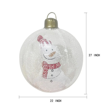 Inflatable Christmas Balls – Large Outdoor Holiday Decoration Balloon for Festive Venues & Christmas Displays