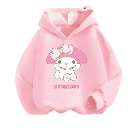 Children's My Melody Wind Sanrio Hoodie Sweatshirt