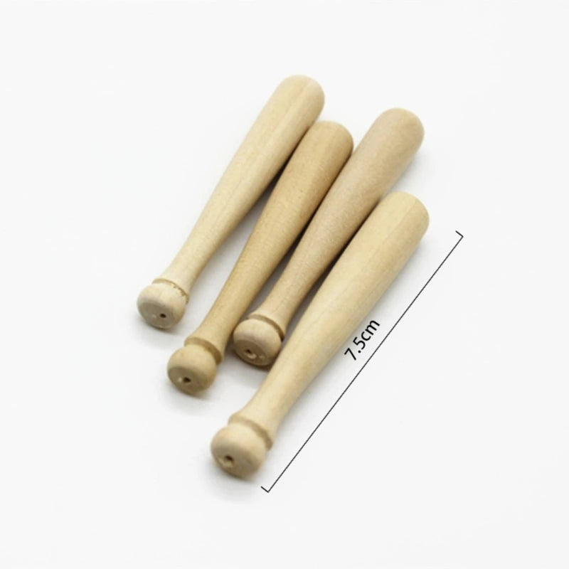 Newborn Baseball Bat & Ball Photo Prop Set – Cute Sports Posing Accessories for Baby Photoshoots