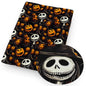 Jack Skellington The Nightmare Before Christmas Polyester Cotton Fabric Tissue Sewing Quilting Needlework DIY Cloth 50*145cm