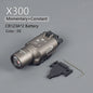 Tactical SureFire LOGO X300 Ultra XH35 X300UH-B Weapon Gun Light Lanterna Torch For Airsoft Pistol Glock 17 18 19 22 20mm Rail