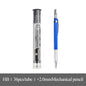 Mechanical Sketch Pencil 2.0mm – Includes 36‑Color Drawing Leads & Replacement Lead Set