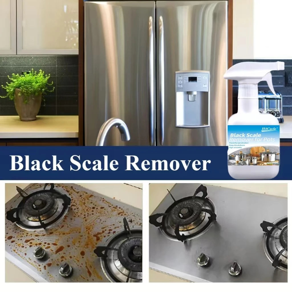 Pan Bottom Cleaning Decontamination Agent Kitchen Blackening Scale Remover Home Polishing Oven Oil Stain Ware Cooktop Spray