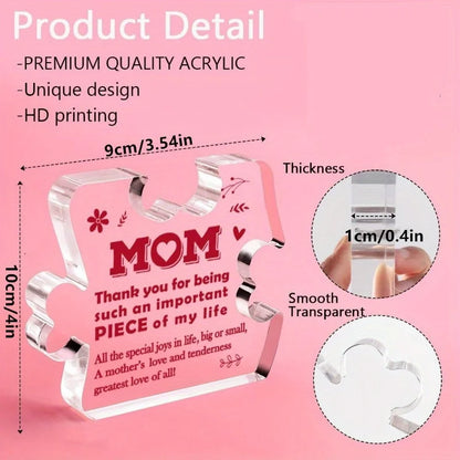 Cool Mom Acrylic Gift - Best Mom Ever Present from Daughter/Son