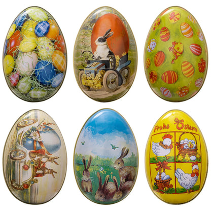 8pMetal Decorated Easter Egg Shell