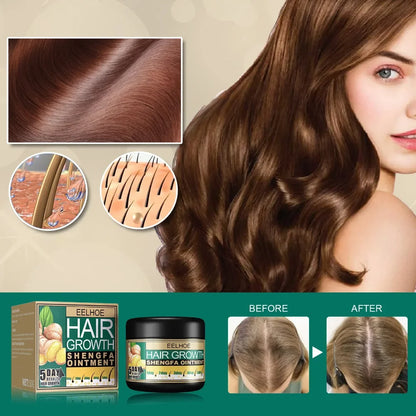 30g Ginger Hair Care Cream To Promote Hair Growth Scalp Massage Stimulate