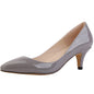 Women Pumps Classic Sexy Pointed Toes 5cm Low Med Kitten High Heels Shoes Spring Brand Design Dress Wedding Shoes Big Size 35-42