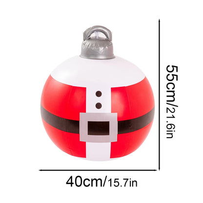 Multiple styles Giant Inflatable Christmas Ball Outdoor Inflatable Decoration Christmas Snowman PVC Inflatable Decorated Ball