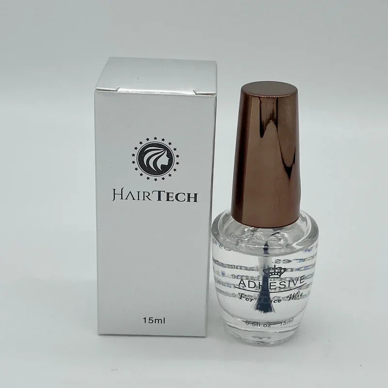 1 bottle 0.5 Oz 15 ml lace adhesive wig glue with 1 bottle 1 Oz 30 ml remover for lace wig glue