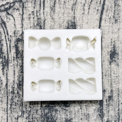 Candy Shape Silicone Sugarcraft Mold Resin Tools Cupcake Baking Mould Fondant Cake Decorating Tools
