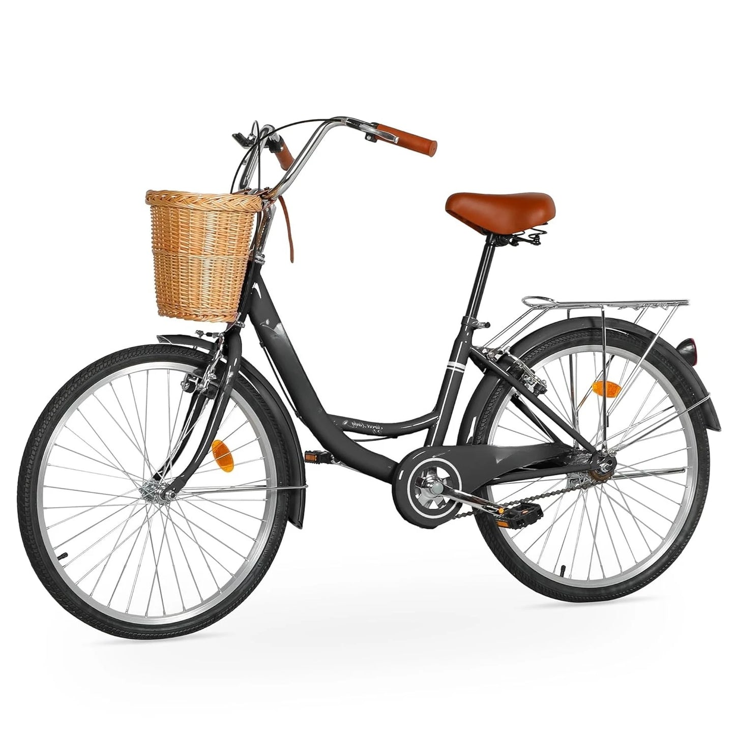 Beach Cruiser Bike, Commuter Bicycle for Adult and Women,High-Carbon Steel Comfortable City, Customized