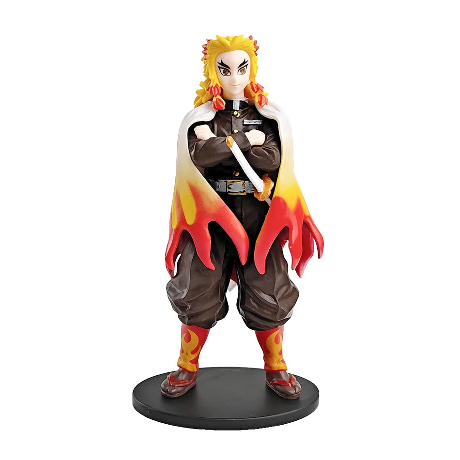 Anime Figure Kamado Tanjirou Nezuko Demon Slayer Figure Action Figures PVC Model Toys Zenitsu Figurine Inosuke Kimetsu No Yaiba