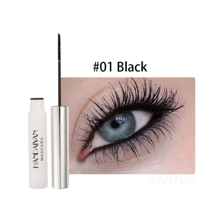12 Color Mascara Waterproof Fast Dry Eyelashes Curls Extension Festival Make-Up Eyelashes Blue Red Purple Black White Mascara