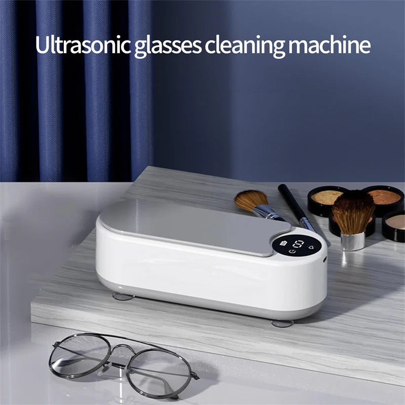 Ultrasonic Portable 450ml Cleaner Pod  Machine for Jewelry or Glasses