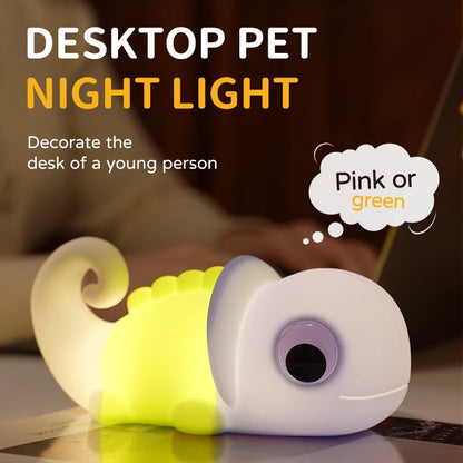 Silicone Night Light – Soft Dimmable LED Squishy Animal Bedside Lamp for Nursery & Gift Giving