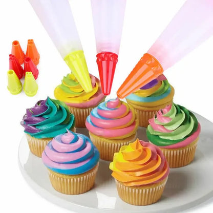 Silicone Food Writing Pen Chocolate Decorating Tools Cake Mold Cream Cup Cookie Icing Piping Pastry Nozzles Kitchen Accessories