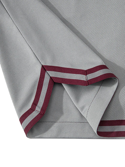 4-piece men's sports basketball shorts made of moisture wicking fabric with drawstring waist and pockets loose summer sportswear