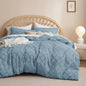 Duvet Cover Queen - Boho Bedding, Tufted Queen Duvet Cover- 3 Pieces Embroidery