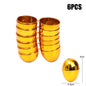 Easter Filling Eggs Golden Easter Decoration Egg Plastic Empty Simulation Eggshell Party Game Toys Festival Party Decor Supplies