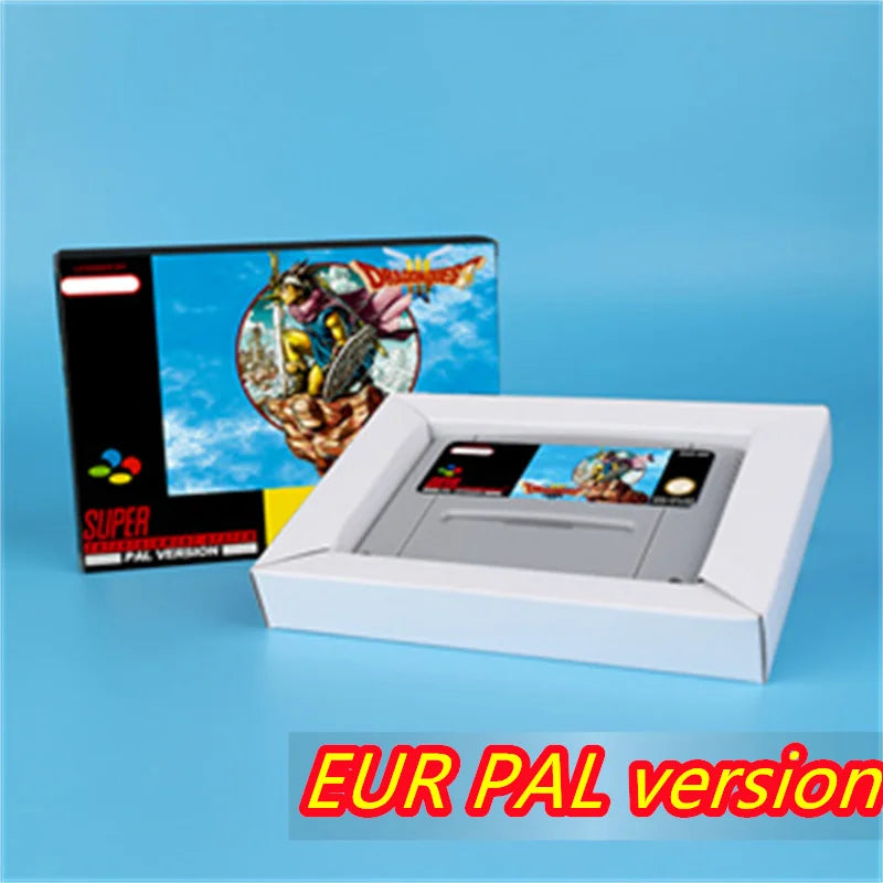 DRAGON QUEST III 3  (Battery Save) 16bit game card for EUR PAL version SNES video game console