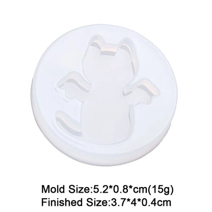 Cute Kitten Silicone Mold Cat Shape Chocolate Cookies Dessert Pudding Sugar Crafts Fondant Mould Bakeware Baking Cake Tools