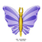 New 3D Butterfly Aluminum Film Balloon Forest Princess Style Children's Birthday Party Decoration Dreamy Wedding Decoration Cart
