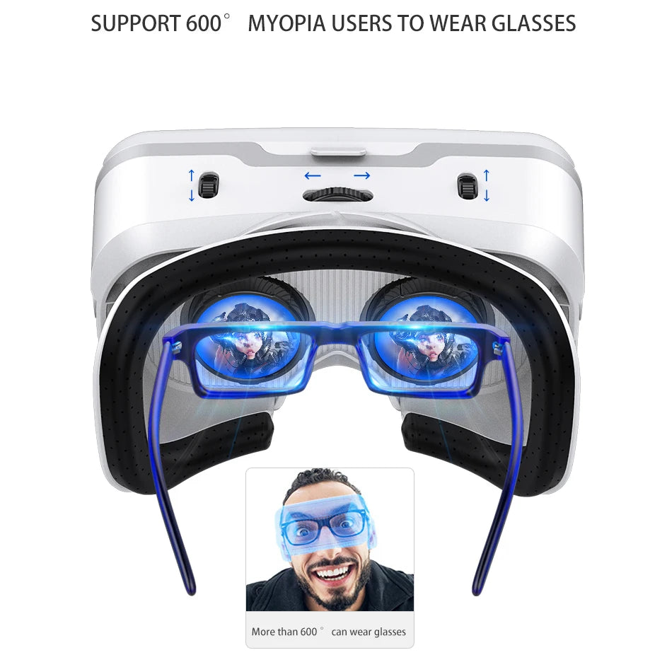 VR Shinecon 10.0 Virtual Reality Helmet 3D Glasses Casque For Smartphone Smart Phone Goggles Headset Viar Video Game Binoculars
