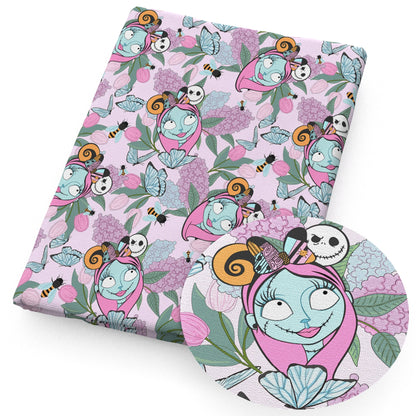 Jack Skellington The Nightmare Before Christmas Polyester Cotton Fabric Tissue Sewing Quilting Needlework DIY Cloth 50*145cm