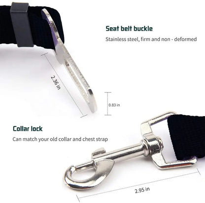 Adjustable Pet Seat Belt Vehicle Dog Harness