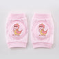 Baby Accessories Knee Pads Safety Boy Girl Kids Crawling Gaiter Toddler Slip Protector Infant Animal Monkey Tiger Dino Elephant