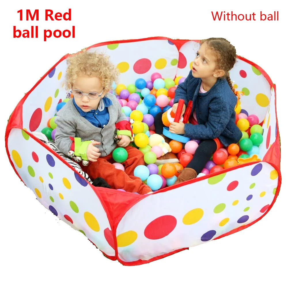 Baby Ball Pool Children's Play Tent Cartoon Ball Pit Portable Folding Outdoor Indoor Ball Pit Toys for Kids Infant Toddler Gift