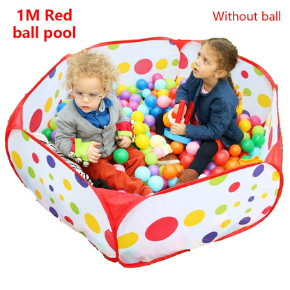 Baby Ball Pool Children's Play Tent Cartoon Ball Pit Portable Folding Outdoor Indoor Ball Pit Toys for Kids Infant Toddler Gift