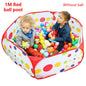 Baby Ball Pool Children's Play Tent Cartoon Ball Pit Portable Folding Outdoor Indoor Ball Pit Toys for Kids Infant Toddler Gift